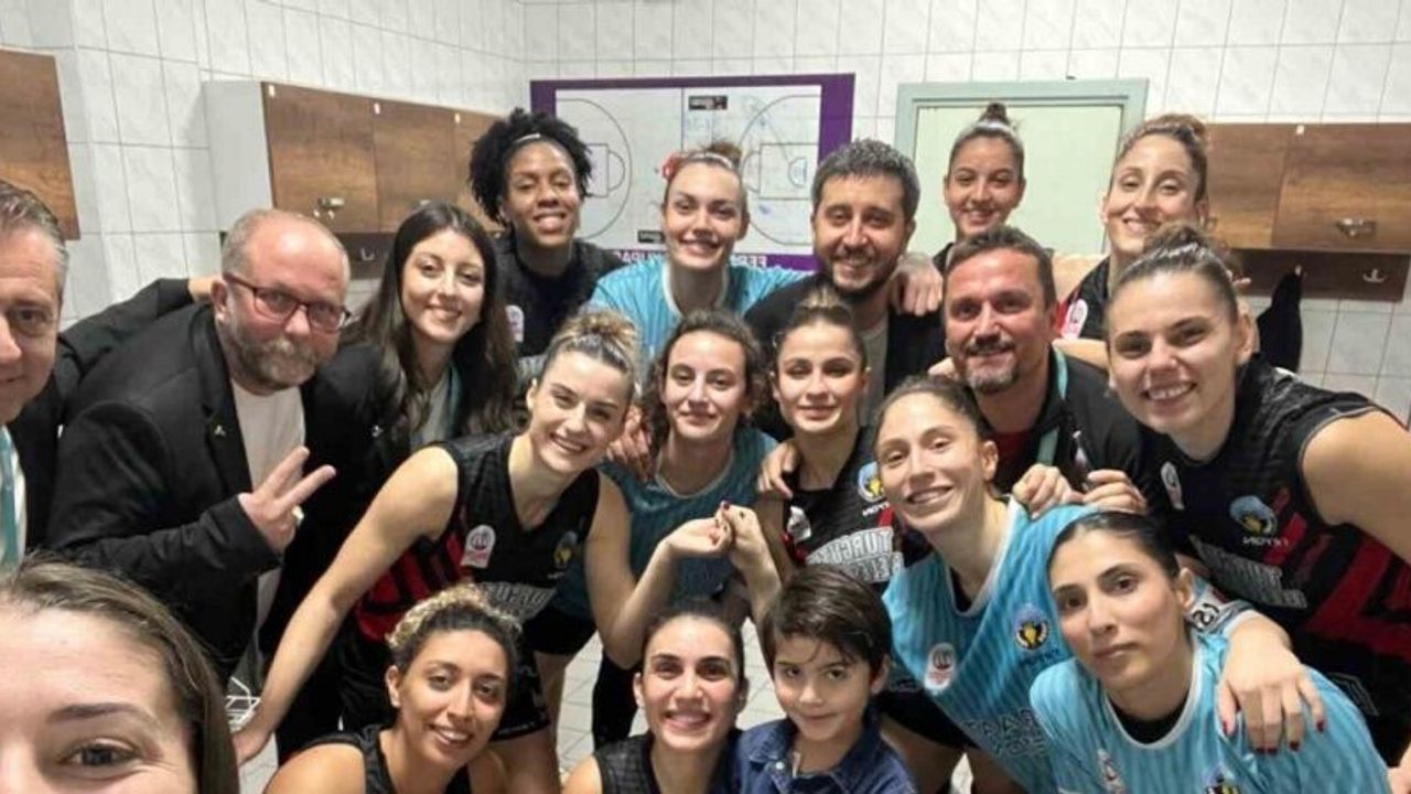 Turgutlu Belediyespor Kadın Basketbol Takımı hedefe emin adımlarla ilerliyor