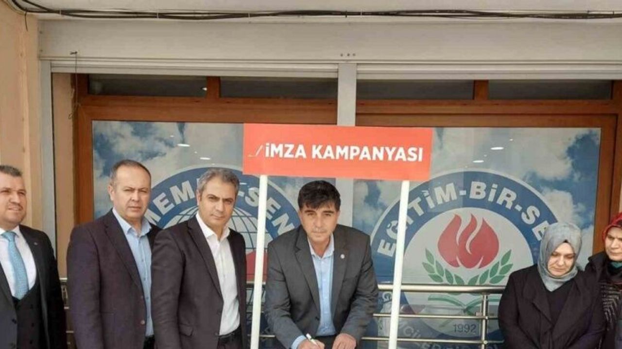 Memur-Sen aile yapısı ve özgürlükler için imza kampanyası başlattı