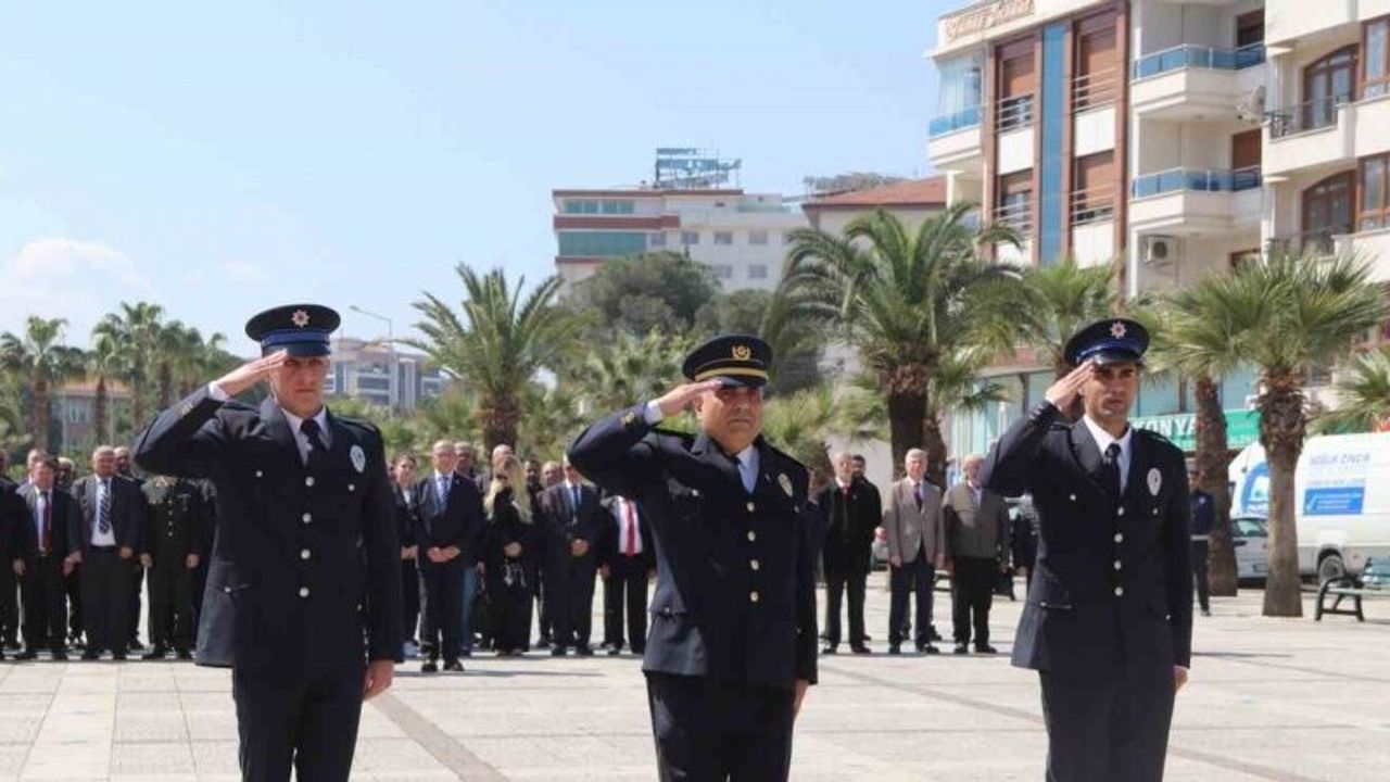 Turgutlu ve Sarıgöl’de Türk Polis Teşkilatı’nın 180. yılı kutlandı