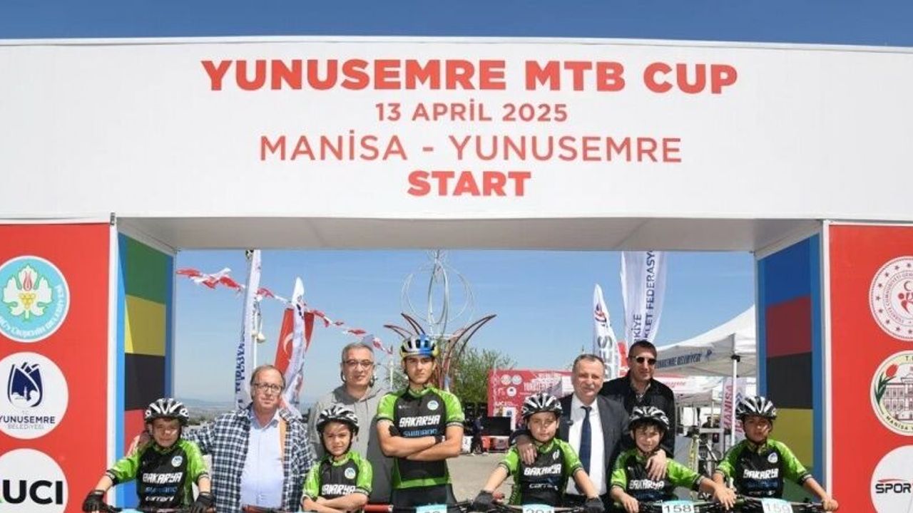 Yunusemre’de Uluslararası MTB Cup Dağ Bisikleti Yarışı yapıldı