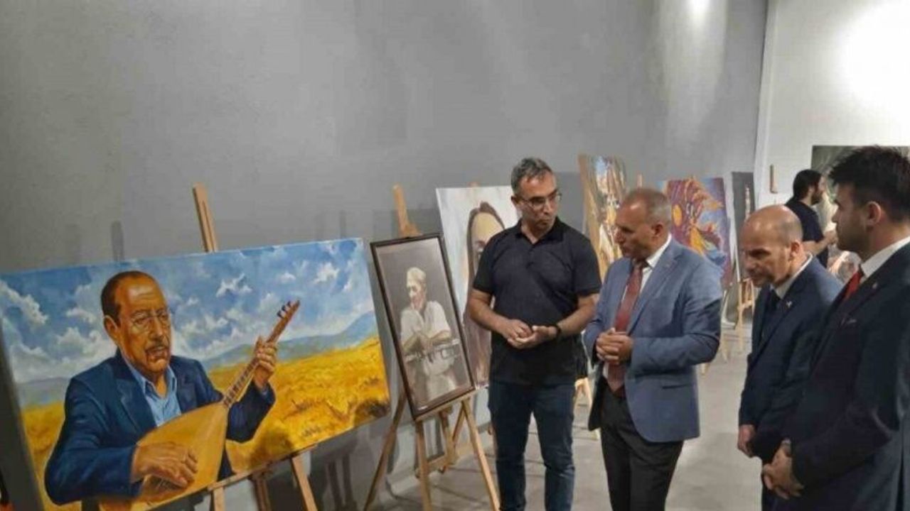 Manisa Güzel Sanatlar Lisesi’nden müzede yıl sonu resim sergisi