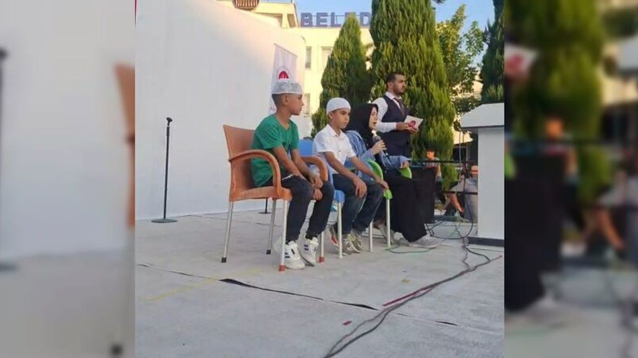 Selendi’de yaz Kur’an kursu öğrencilerin finali göz kamaştırdı