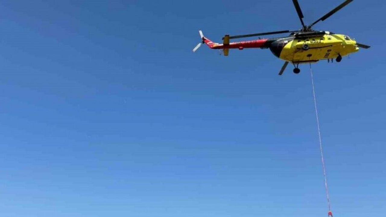 Soma’da orman yangınıyla mücadele devam ediyor