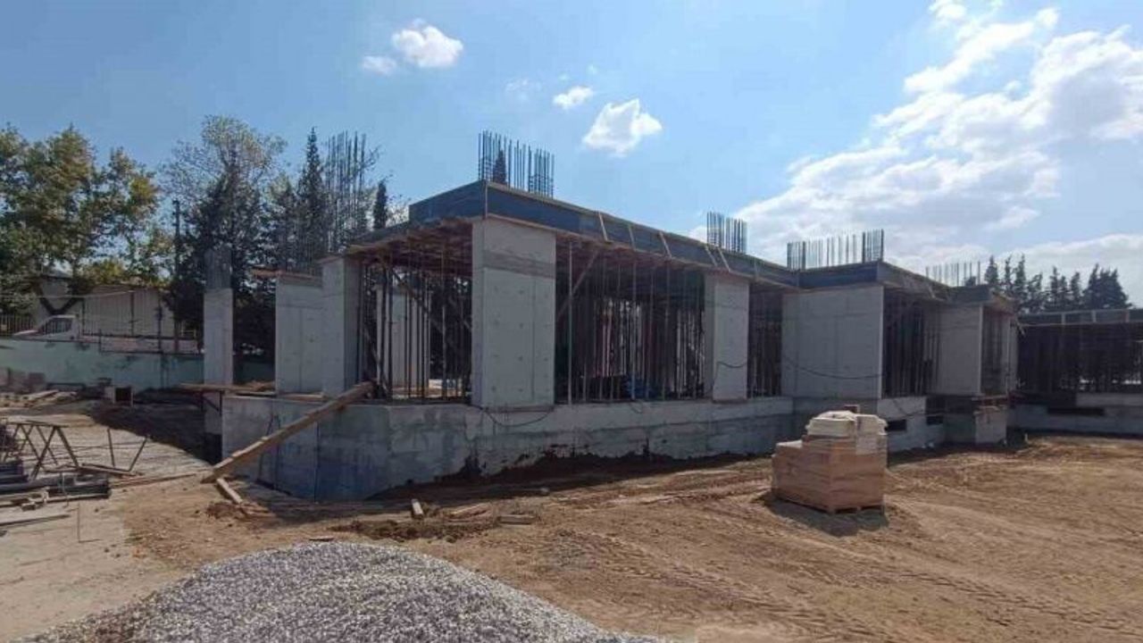 Yunusemre Mesleki Eğitim Merkezi’nin inşaatı yüzde 50 tamamlandı
