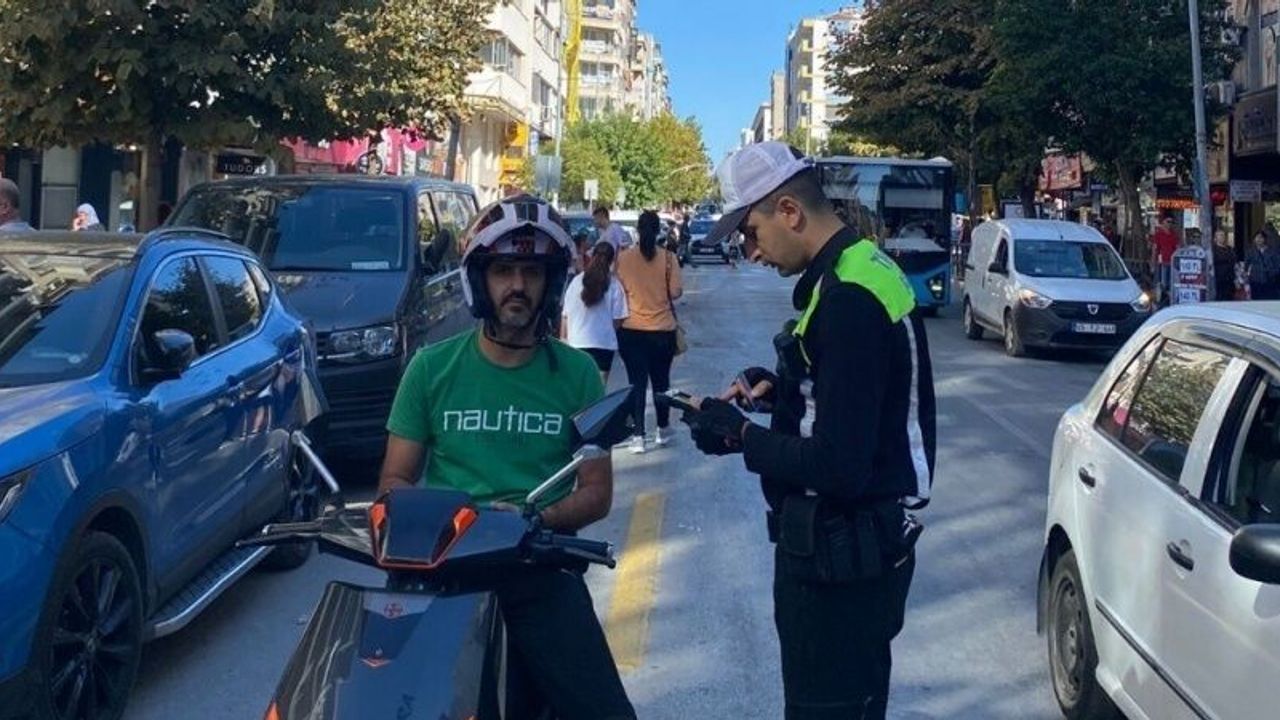 Manisa’da motosiklet ve motorlu bisikletlere sıkı denetim