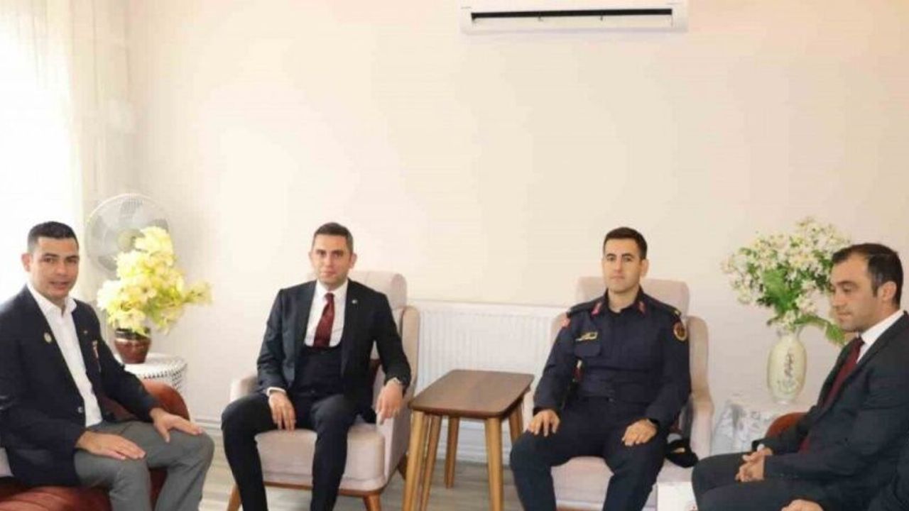 Kaymakam Yıldız’dan ilk ziyaret milli mücadele kahramanı Halil Efe’nin mezarına