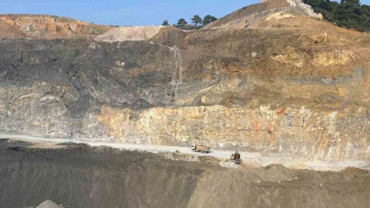 Atık suyu dereye boşaltan taş ocağına yasal işlem başlatıldı