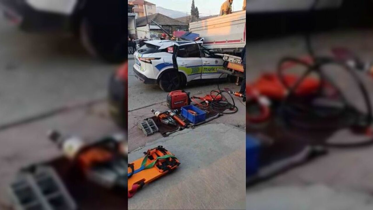 Trafik kazasında şehit olan polis memurunun kimliği belli oldu
