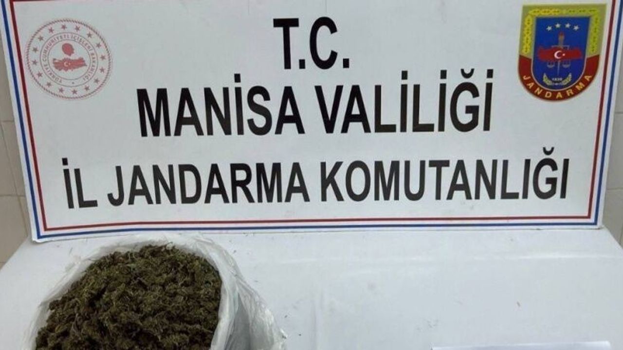 Gördes’te 2 kilo 352 gram kubar esrar ele geçirildi