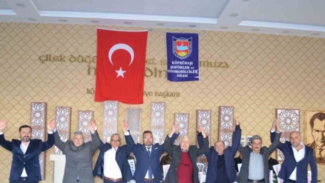 Köprübaşı Şoförler Odası’nda tek liste tam destek