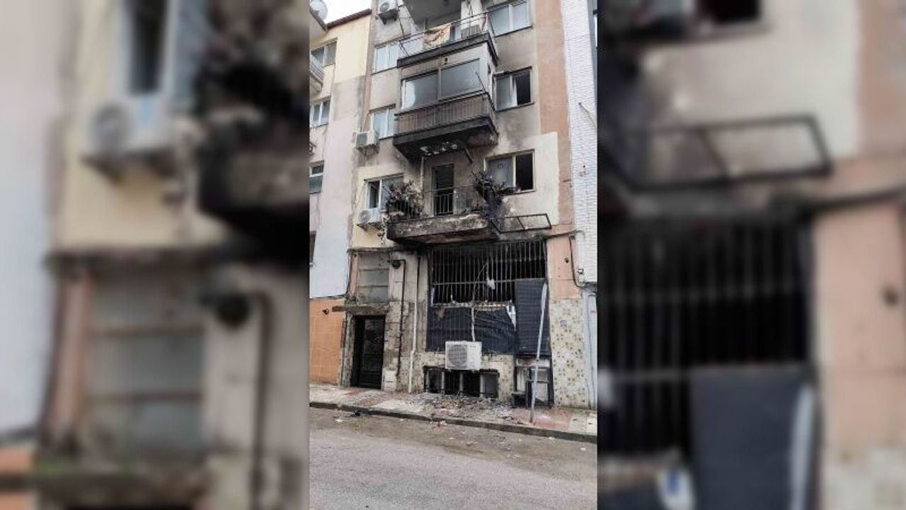 Manisa’da iş yerindeki yangın mahalle sakinlerine korku dolu anlar yaşattı