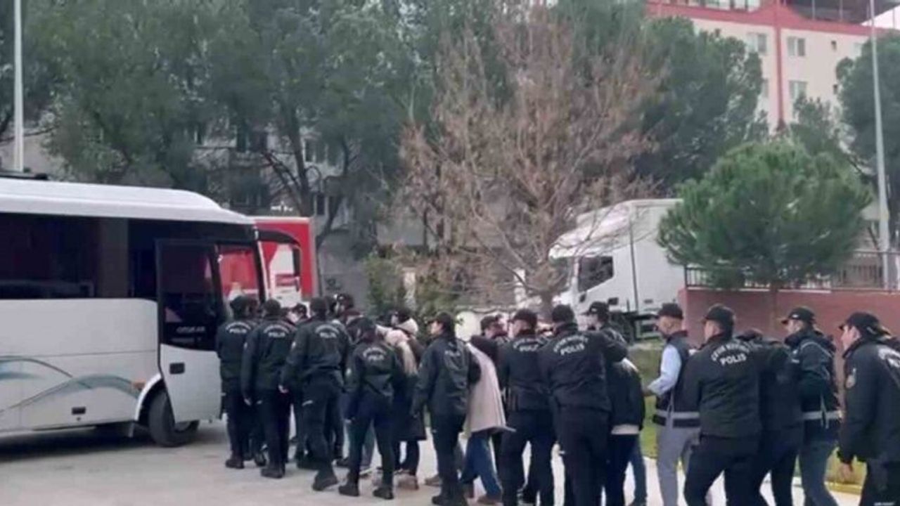 Manisa’da suç örgütüne darbe: 15 şüpheli gözaltında