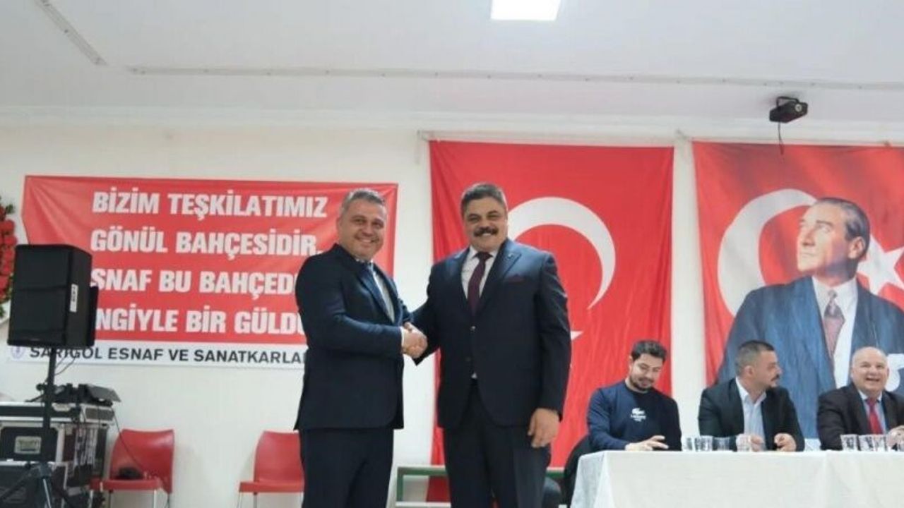 Sarıgöl Esnaf ve Sanatkarlar Odası Olağan Genel Kurulu’nda Emrah Eroğlu 4. kez güven tazeledi
