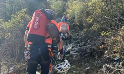 4 yaşındaki Yusuf 350 metrelik Darkale kanyonunu geçti