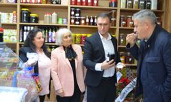 Başkan Büke Gördes Doğal Tarım Mahsulleri Ofisini Açtı