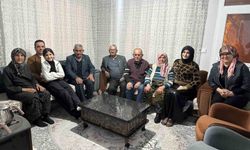 Bahadırlar'da duygu dolu ziyaret