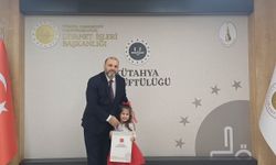 Kütahya'da 4-6 yaş Kur'an Kursu öğrencileri İstiklal Marşı Yarışması'nda dereceye girdi