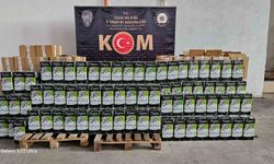 Uşak'ta 382 teneke karışımlı zeytinyağı ele geçirildi