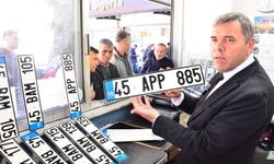 Manisa'da APP plaka yoğunluğu: 2 günde bin plaka değiştirildi