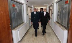 Vali Özkan ve Başkan Şimşek yatırımlar hakkında fikir alışverişi yaptı