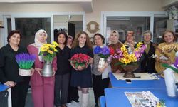 Atıklar kadınların elinde sanata dönüşüyor