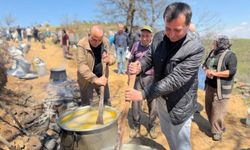 Kızılçukur'da yağmur duası geleneği yaşatıldı