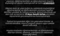 Mesir Festivali konserleri ertelendi