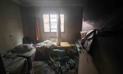 Turgutlu'da evini ateşe veren şahıs kalp krizinden hayatını kaybetti