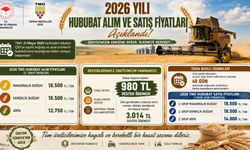 TMO 2026 Hububat Alım Fiyatları Açıklandı Buğday 16.500 TL, Arpa 12.750 TL Oldu