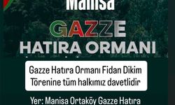 GAZZE HATIRA ORMANI FİDAN DİKİM TÖRENİNE DAVET