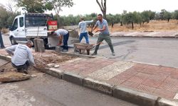 ŞEHZADELER’DE ALTYAPI SONRASI YOL VE KALDIRIMLAR HIZLA YENİLENİYOR