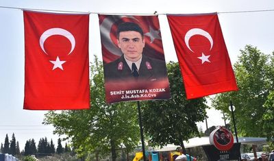 Salihli'de Şehit Mustafa Kozak, 8. yılında dualarla anıldı