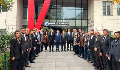 "MHP Manisa Teşkilatından, TSO Başkanı Mehmet Yılmaz’a 'Hayırlı Olsun' Ziyareti"