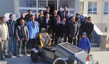 Hurda parçalar elektrikli araca dönüştü