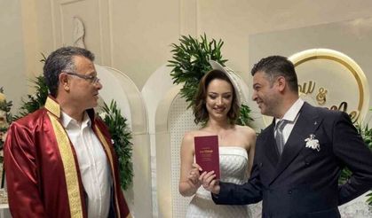 Filistinli doktor gönlünü Kızılay personeline kaptırdı