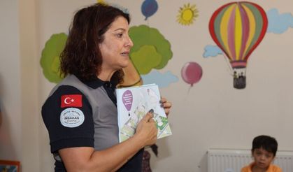 Şehzadeler Belediyesi'nden kreşlerde afet eğitimi