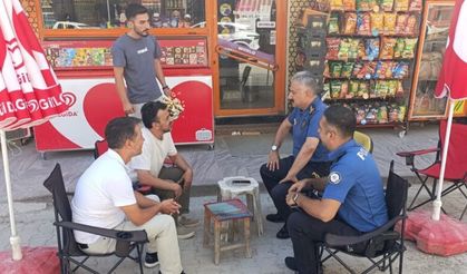 Emniyet Müdürü Aktaş’tan samimi Demirci ziyareti