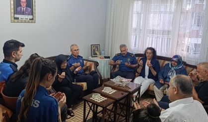 Manisa’da Şehit Yakınlarına vefa ziyareti