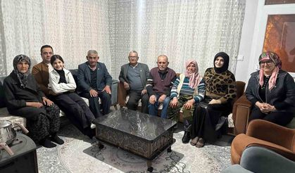 Bahadırlar'da duygu dolu ziyaret