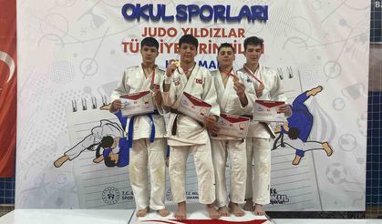 Salihlili Judocular Türkiye Şampiyonası'ndan madalyalarla döndü