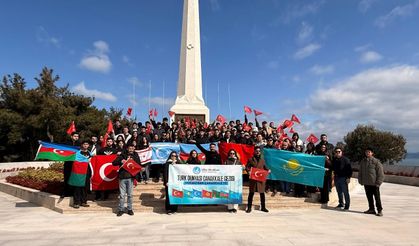 İki Devlet Tek Millet, Tek Yürek: Türk Dünyası Gençleri Çanakkale’de Buluştu