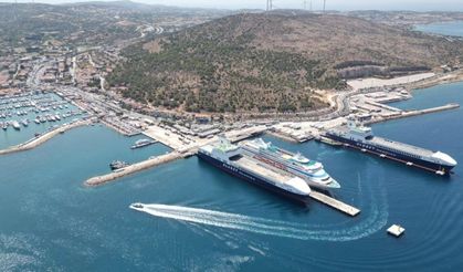 Çeşme'de kruvaziyer turizminde hedef 35 bin yolcu