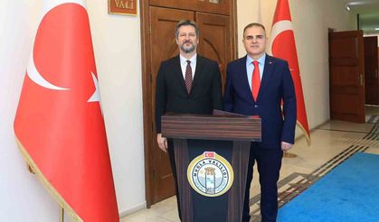 Görev süresi biten Macaristan Büyükelçisinden Vali Akbıyak'a veda ziyareti