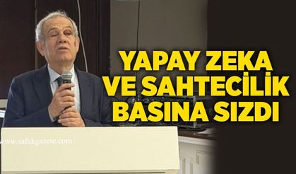 Yapay zeka ve sahtecilik basına sızdı