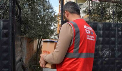 Manisa Büyükşehir'den bayram öncesi gönüllere dokunan destek