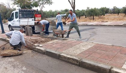 ŞEHZADELER’DE ALTYAPI SONRASI YOL VE KALDIRIMLAR HIZLA YENİLENİYOR