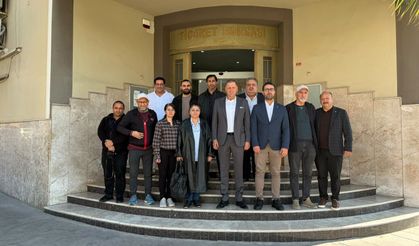 Gazetecilerden Manisa Ticaret Borsası’na Ziyaret: Gündem Üzüm ve İhracat