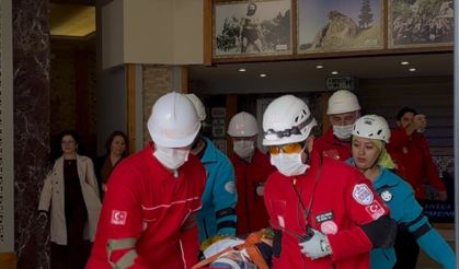 Manisa Öğretmenevi’nde Yangın ve Tahliye Tatbikatı Gerçekleştirildi