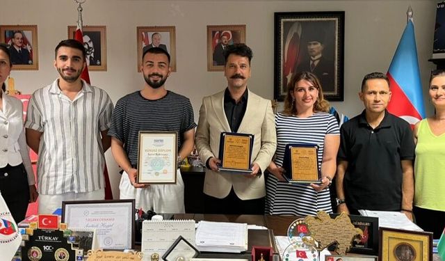 Bakü’den Manisa’ya iki ödül