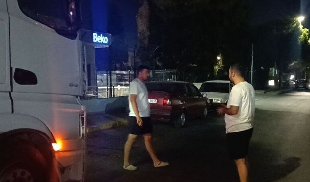 Beko önünde saatlerce bekletilen tırcılardan tepki